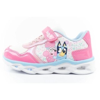 Leomil Bluey buty sportowe dziecięce sneakersy lekkie na rzep LED
