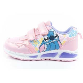 Leomil Stitch buty sportowe dziecięce sneakersy lekkie na rzep LED