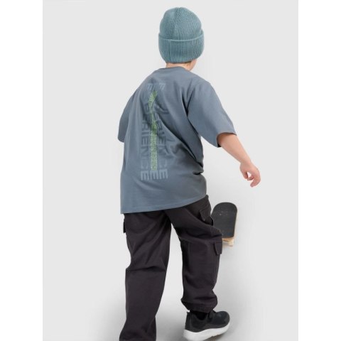 T-shirt oversize z nadrukiem chłopięcy 4F 4FJRAW25TTSHM3166-46S