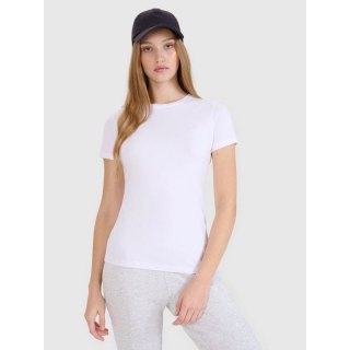 T-shirt slim damski (ZESTAW KOSZULEK 2 SZT.) 4F 4F 4FRMM00TTSHF2709-90S