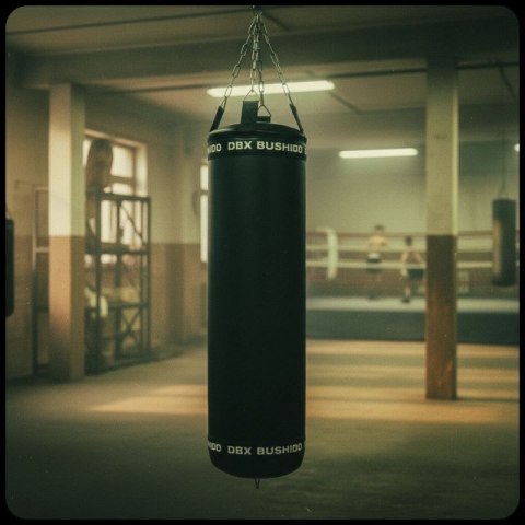 Worek bokserski PREMIUM - SBRX Black - Pusty - 130cm | DBX Bushido