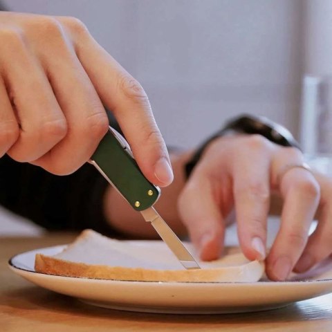 Nóż wielofunkcyjny NexTool Mini Pocket Knife NE0143 4w1 zielony