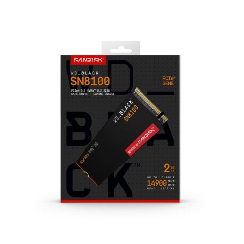 SSD WD Black SN8100 w/o HS 2TB WDS200T1X0M