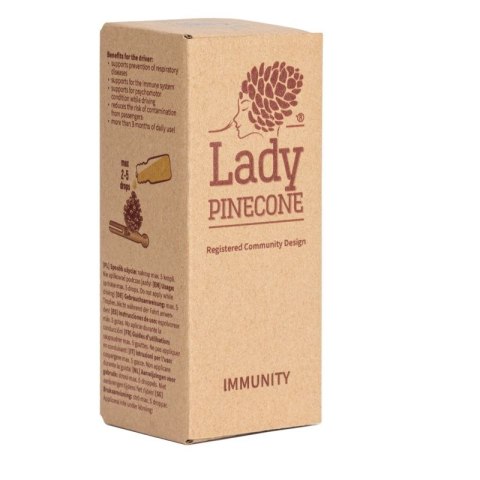 Zestaw Pani Szyszka VERTICAL IMMUNITY dyfuzor zapachowy do samochodu