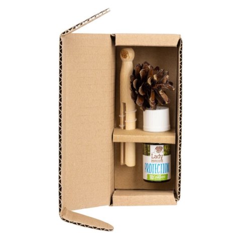 Zestaw Pani Szyszka VERTICAL PROTECTION 1 x Pani Szyszka + 1 mieszanka olejków eterycznych (LP-VERTICAL-PROTECTION)