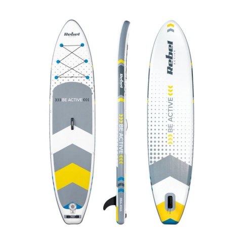 Deska SUP REBEL ACTIVE pompowana 350x81x15cm biała