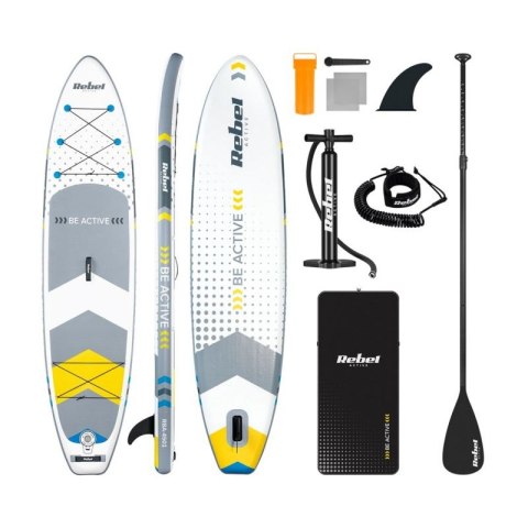 Deska SUP REBEL ACTIVE pompowana 350x81x15cm biała