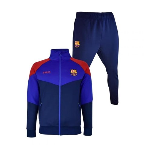 Dres FC Barcelona Tracksuit Barca Triangle Jr 5002CHTRP
