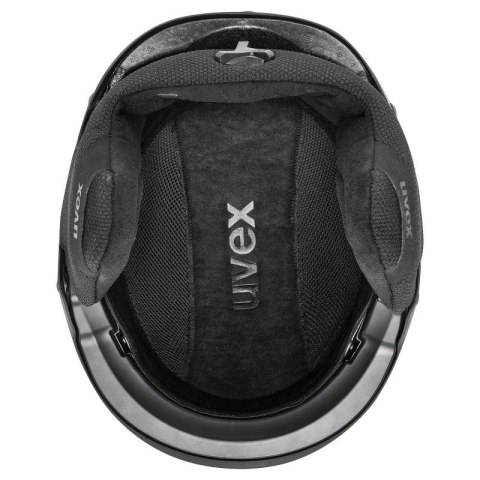 Kask narciarski/snowboard Uvex Legend 2.0 damski/męski czarny (56/6/265/10)