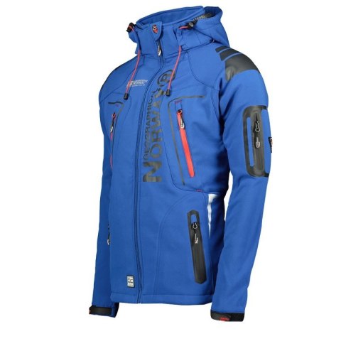 Kurtka sportowa męska Geographical Norway Techno MEN 056 BS3 nieprzemakalna niebieska (WU1060H/GN)