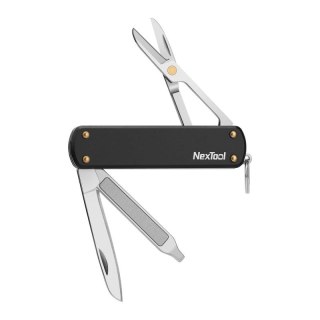 Nóż wielofunkcyjny NexTool Mini Pocket Knife NE0141 4w1 czarny