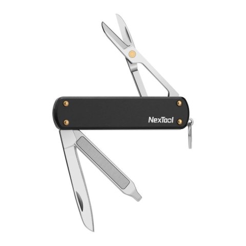 Nóż wielofunkcyjny NexTool Mini Pocket Knife NE0141 4w1 czarny