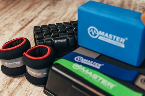 Obciążenie Obciążniki na Nogi Neoprenowe Solidne MASTER 2 x 1,5 kg