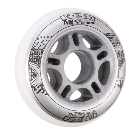 PU 80x24 82A BIAŁE KÓŁKA (4 szt.) NILS EXTREME