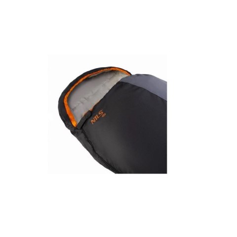 ŚPIWÓR NILS CAMP NC1705 ULTRA LIGHT SZARO-POMARAŃCZOWY