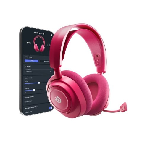 Słuchawki Steelseries Arctis Nova 7P Gen 2, Magenta