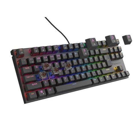GENESIS Thor 303 TKL klawiatura Gaming USB QWERTY US English Czarny