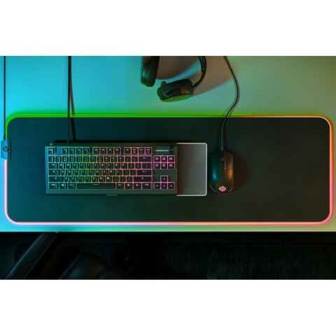 Klawiatura gamingowa SteelSeries Apex 3 Tenkeyless Klawiatura do gier Światło LED RGB Amerykańskie przewodowe przełączniki Whisp