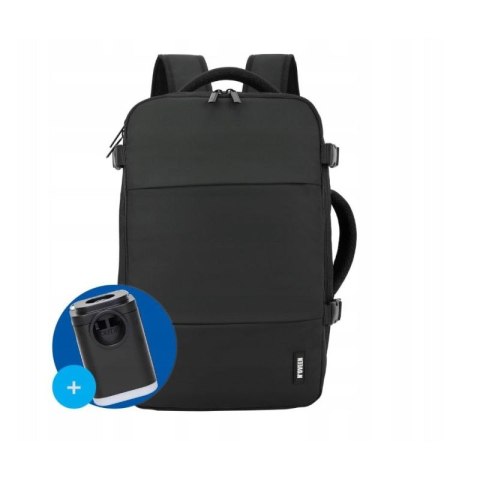 Plecak Podróżny Kabinowy z pompką NOVEEN CTB500 Black 40x20x25