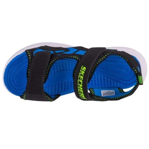 Skechers Razor-Splash - Aqua Buddies 406513L-BBLM Czarne 29