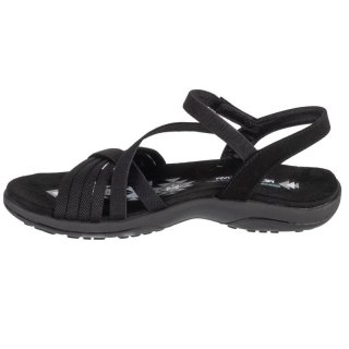 Skechers Reggae Slim - Summer Heat Sandals 163116-BBK Czarne 35