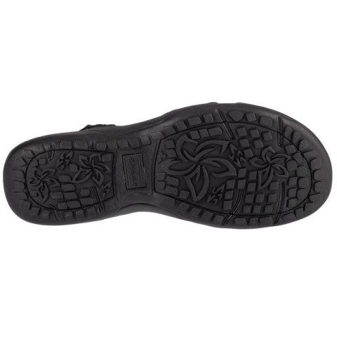 Skechers Reggae Slim - Summer Heat Sandals 163116-BBK Czarne 35
