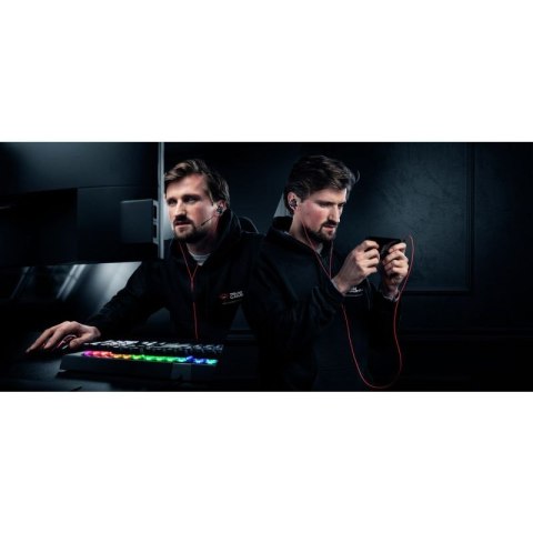 Słuchawki z mikrofonem TRUST GXT 408 Cobra czarno-czerwony