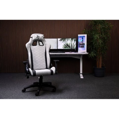 Arozzi Soft Fabric | Gaming Chair | Avanti SoftFabric | Light Pilkas Fotel do gry na konsoli Tapicerowane siedzisko