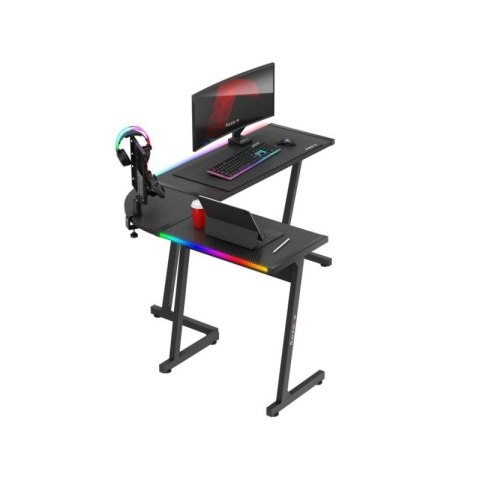 Biurko gamingowe Huzaro Hero 6.0 Black RGB