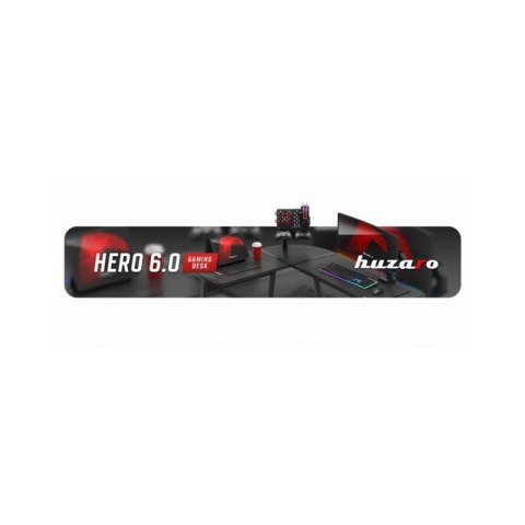 Biurko gamingowe Huzaro Hero 6.0 Black RGB