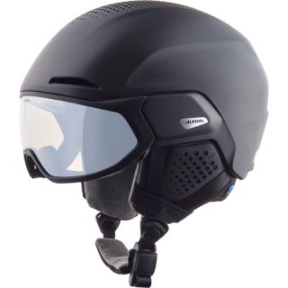 Kask narciarski ALPINA ALTO V BLACK MATT 59-63