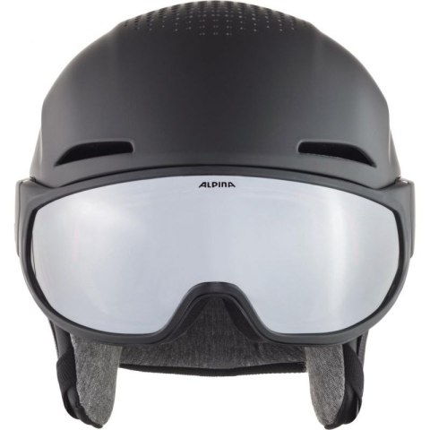 Kask narciarski ALPINA ALTO V BLACK MATT 59-63