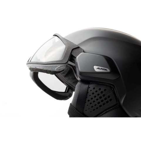 Kask narciarski ALPINA ALTO V BLACK MATT 59-63