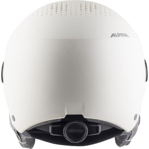 Kask narciarski ALPINA ARBER VISOR Q-LITE WHITE 54-58
