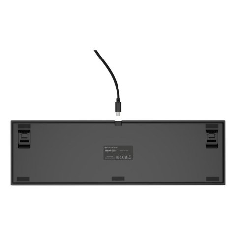 Klawiatura GENESIS THOR 404 USB QWERTY Angielski Czarny