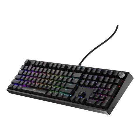 Klawiatura GENESIS THOR 404 USB QWERTY Angielski Czarny