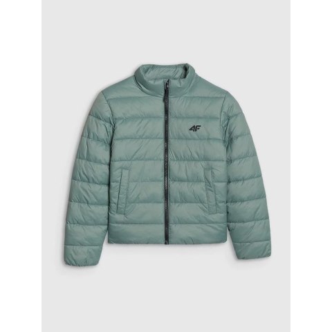 Kurtka chłopięca puchowa z wypełnieniem syntetycznym 4F 4FJWSS25TDJAM520-41S