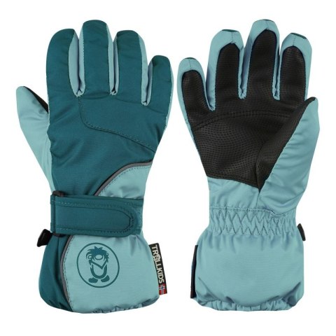 Rękawice zimowe dziecięce Trollkids Kids Troll Glove wodoodporne dziewczęce/chłopięce zielone (925-332)
