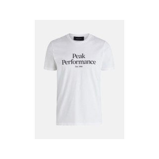 T-Shirt Peak Performance M Original Tee biaĹ‚y