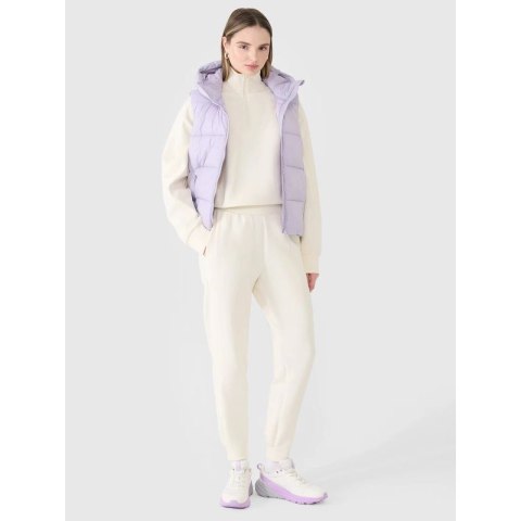 Bezrękawnik damski puchowy z wypełnieniem syntetycznym 4FWSS25TVJAF183-52S