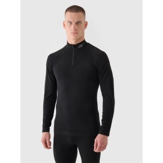 Bielizna termoaktywna bezszwowa z wełną merino (góra) męska 4F 4FWAW24USEAM197-20S