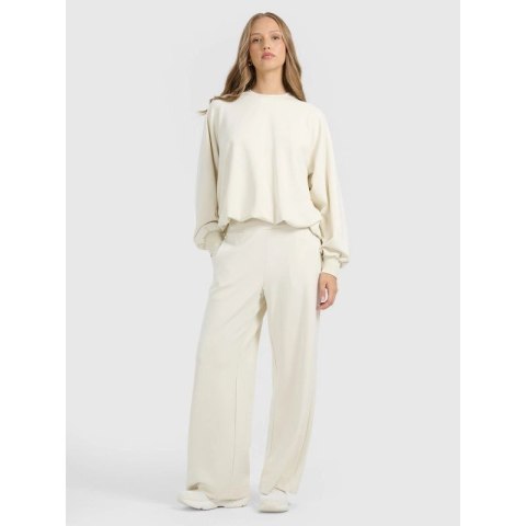 Bluza dresowa nierozpinana z modalem damska 4F 4FRAW25TSWSF2508-12S