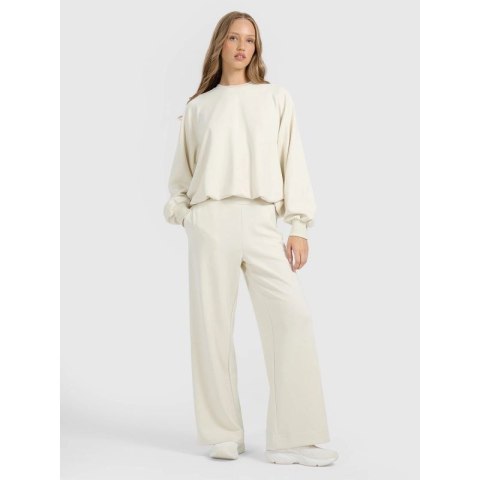 Bluza dresowa nierozpinana z modalem damska 4F 4FRAW25TSWSF2508-12S