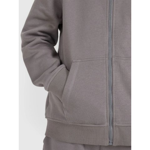 Bluza dresowa rozpinana z kapturem chłopięca 4F 4FJRAW25TSWSM2488-22S