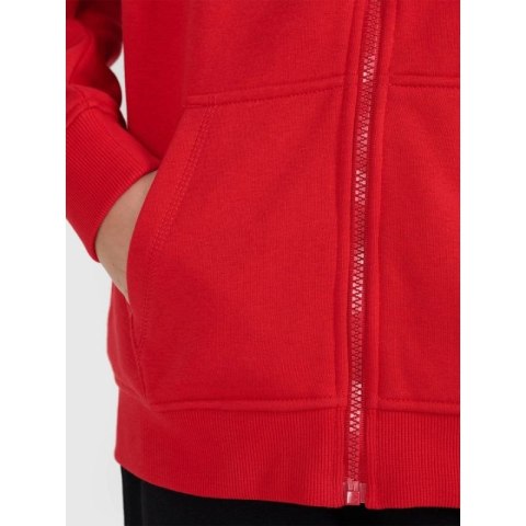 Bluza dresowa rozpinana z kapturem chłopięca 4F 4FJRAW25TSWSM2488-62S