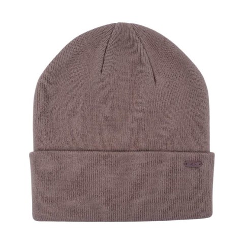 Czapka 4F U622 ciemny brązowy 4FWAW25ACAPU622 80S