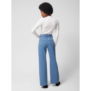 Jeansy flare z rozszerzanymi nogawkami damskie Outhorn OTHWSS24TTROF726-33S