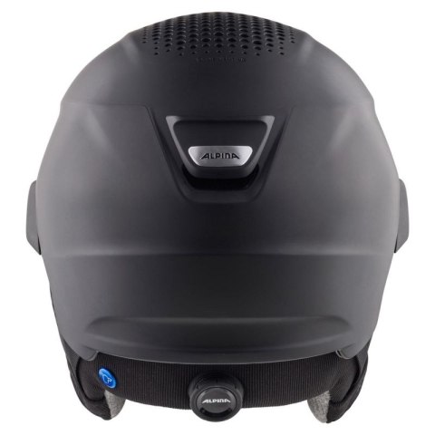 Kask zimowy ALPINA ALTO Q-Lite black matt (gold mirror) 55-59