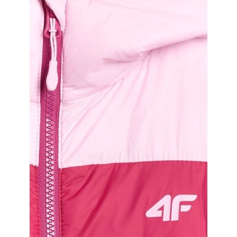 Kurtka puchowa z wypełnieniem syntetycznym dziewczęca 4F 4FJRAW25TDJAF0771-54S