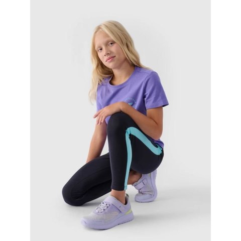 Legginsy dzianinowe dziewczęce 4F Junior 4FJWAW24TTIGF170-20S